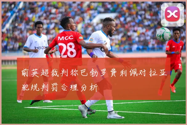 前英超裁判称巴勃罗费利佩对拉亚犯规判罚合理分析